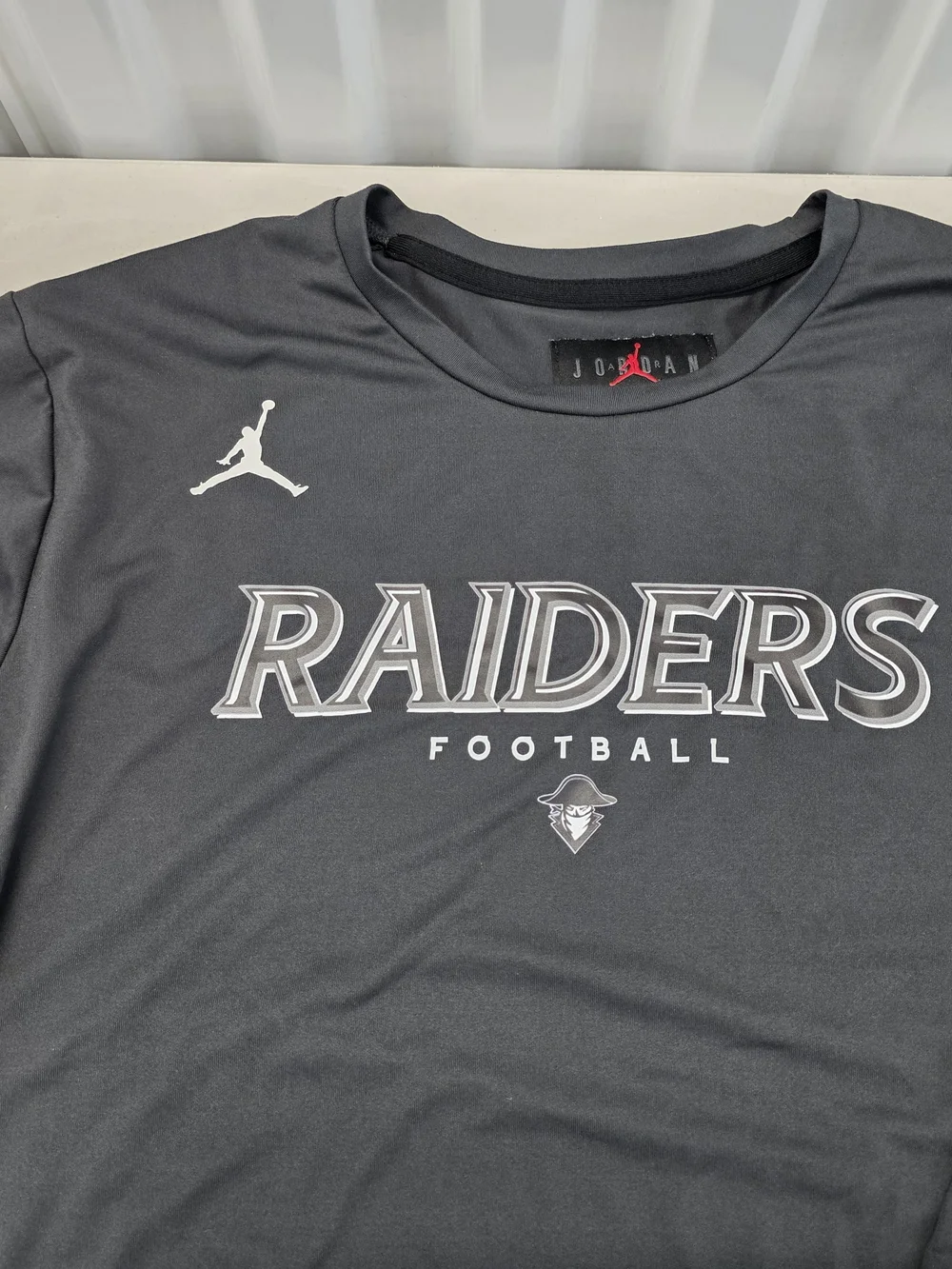Jordan Raiders Long Sleeve Shirt - Black